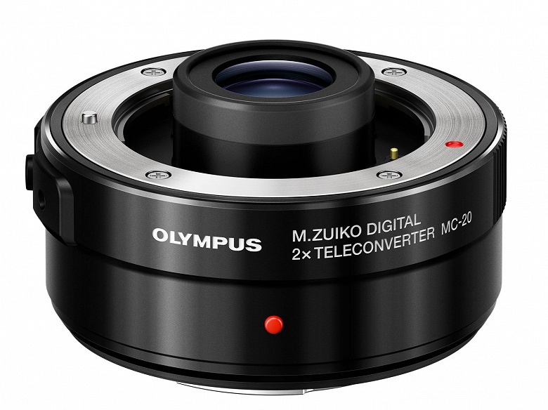 Телеконвертор Olympus M.Zuiko Digital 2x Teleconverter MC-20 стоит 429 долларов