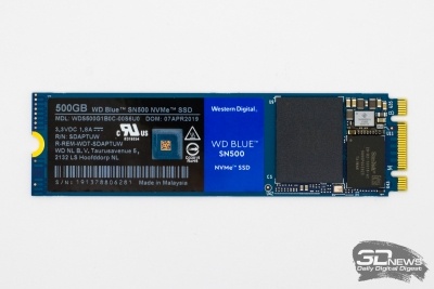 Новая статья: Обзор накопителя WD Blue SN500 NVMe SSD: мейнстрим на новых рельсах