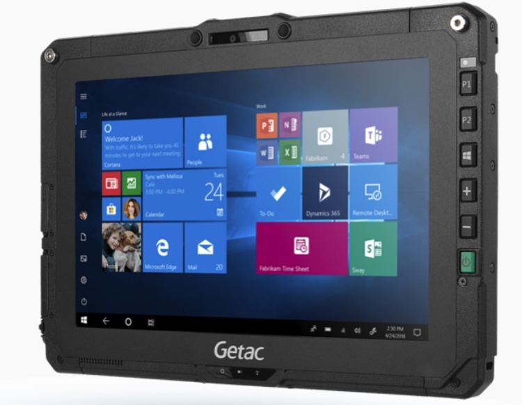 Getac UX10: защищённый планшет с 10,1-дюймовым дисплеем