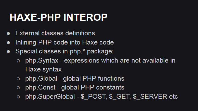 Php static function