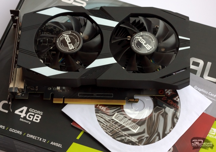 Новая статья: Обзор видеокарты ASUS Dual GeForce GTX 1650 OC: нет доп. питания — нет проблем