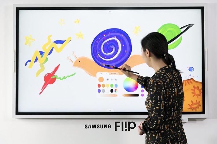 2019 Samsung Flip: интерактивная доска для бизнеса