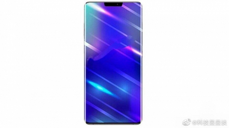 Huawei Mate 30 Pro на рендерах: квадрокамера и фронтальная панель как у Galaxy Note10, но с вырезом