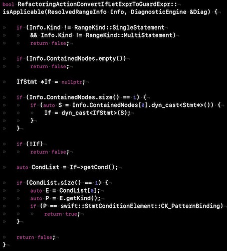 Custom refactoring tool: Swift - 11