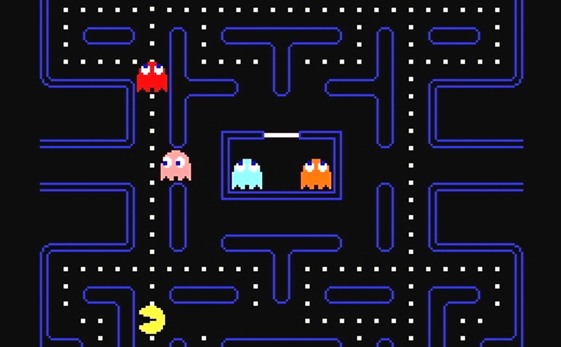 Пакман играть. Pacman первая игра. Поле ПАКМАНА. Уровни ПАКМАНА. Pacman Лабиринт.