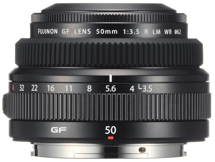 Fujifilm Fujinon GF50mmF3.5 R LM WR: объектив для среднеформатных камер GFX