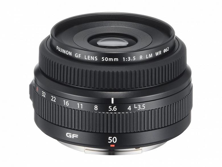 Fujinon GF50mmF3.5 R LM WR — самый компактный и легкий объектив системы GFX