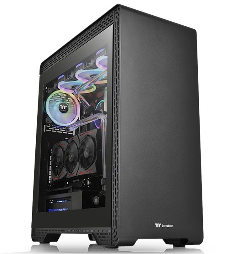 Корпус Thermaltake S500 TG: сталь и закалённое стекло