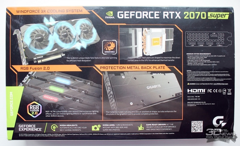 Новая статья: Обзор видеокарты Gigabyte GeForce RTX 2070 SUPER Gaming OC: стремление к 2080-й