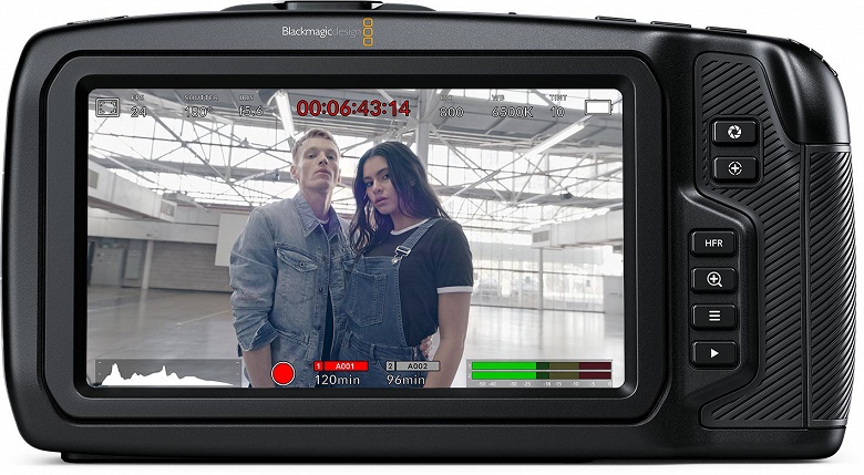 Представлена камера Blackmagic Pocket Cinema Camera 6K 