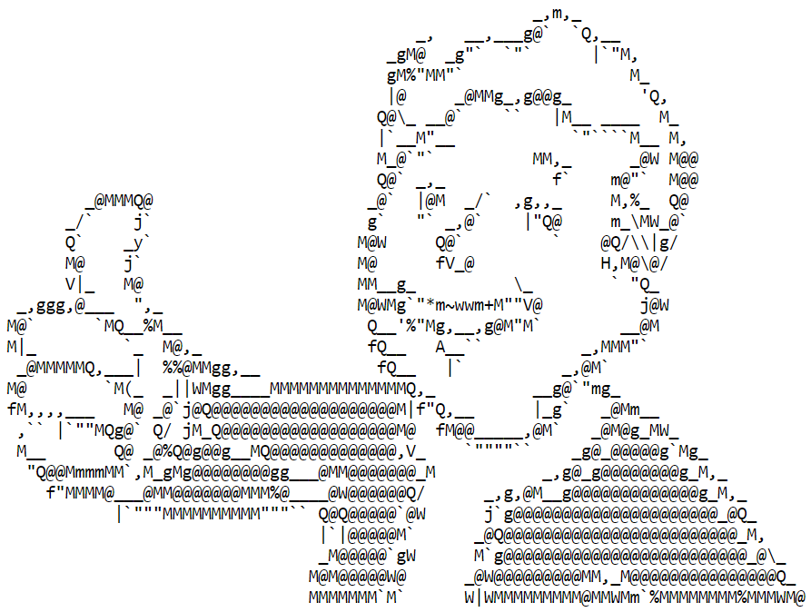 Символьные картинки ascii