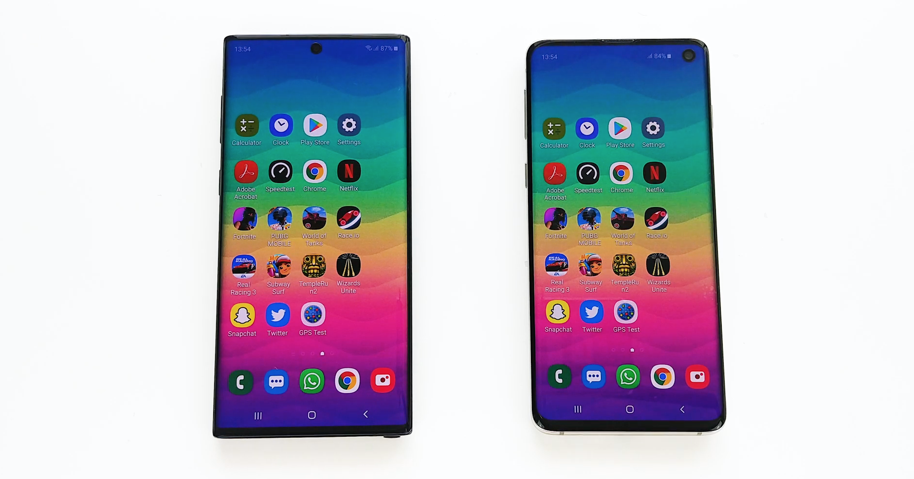 Samsung Galaxy Note10 против Galaxy S10: тест на скорость