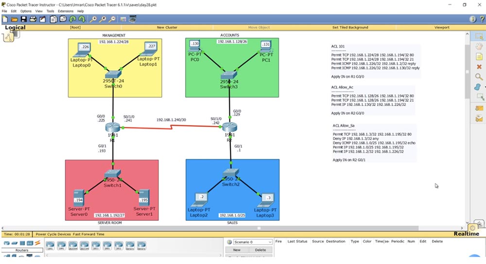 Тренинг Cisco 200-125 CCNA v3.0. День 28. Углубленное изучение AСL - 21