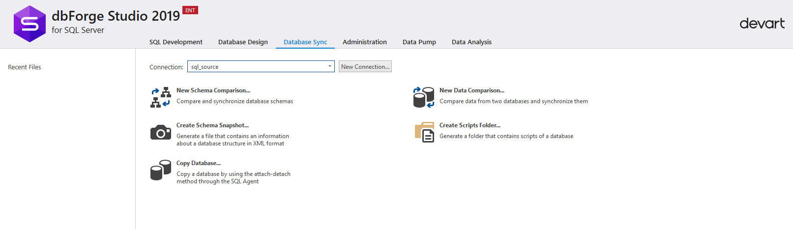 Сравнение компараторов для синхронизации схем и данных баз данных MS SQL Server - 4