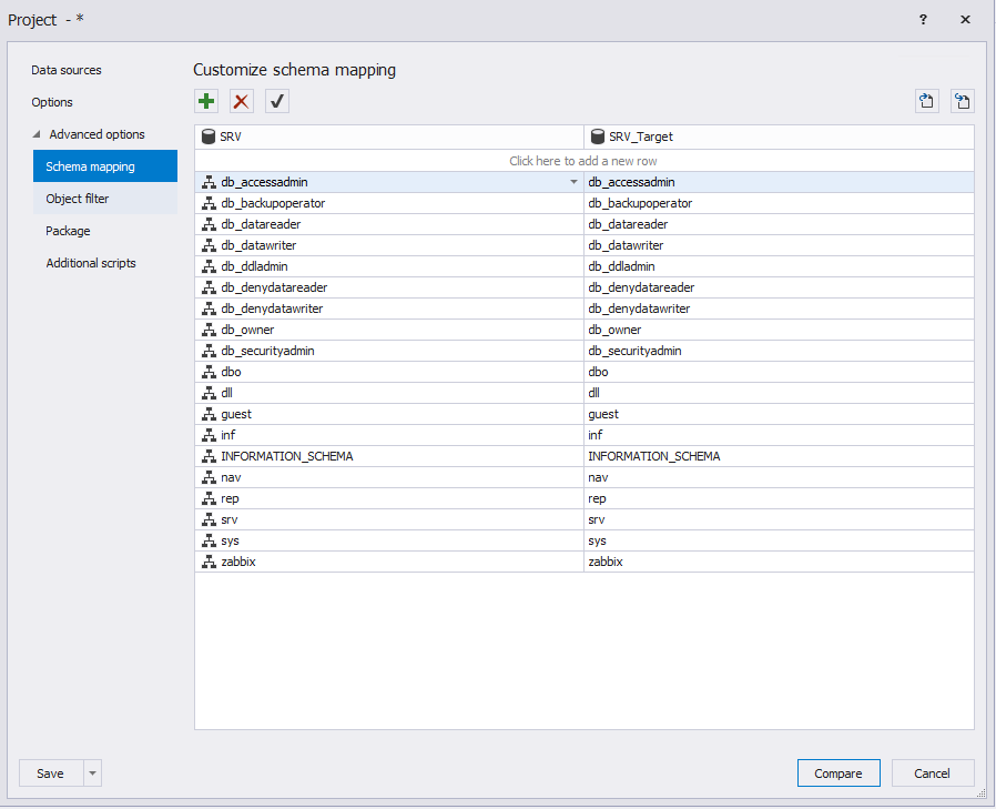 Сравнение компараторов для синхронизации схем и данных баз данных MS SQL Server - 51