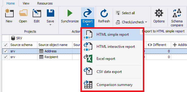 Сравнение компараторов для синхронизации схем и данных баз данных MS SQL Server - 80