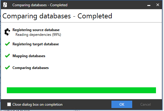 Сравнение компараторов для синхронизации схем и данных баз данных MS SQL Server - 87