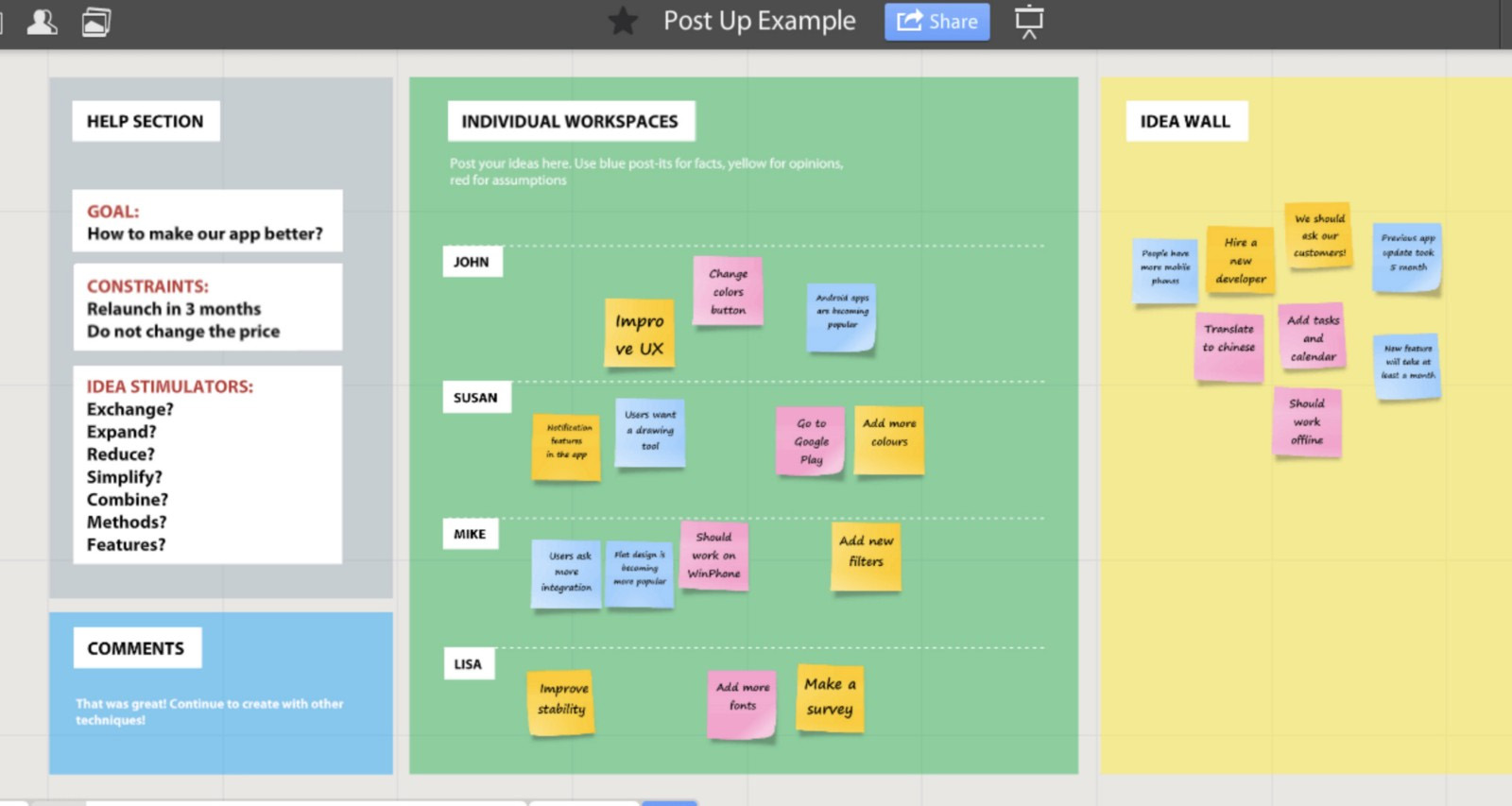 How to get the team to search for more productive ideas - 6