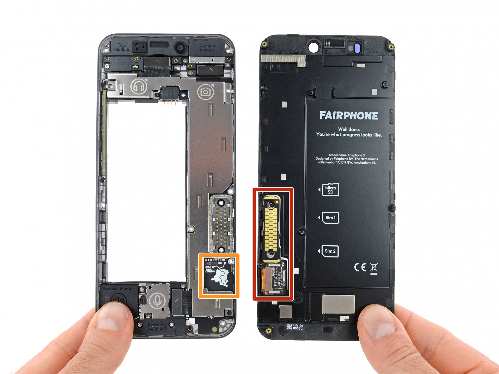 Fairphone 3 получил 10-10 от iFixit: смартфон полностью разбирается  крестоообразной отвёрткой — и собирается обратно