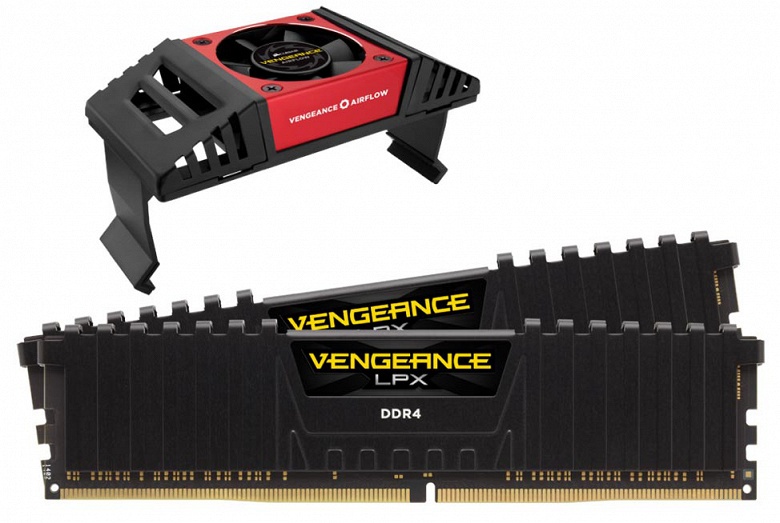 У Corsair готовы модули памяти Vengeance LPX DDR4-4866