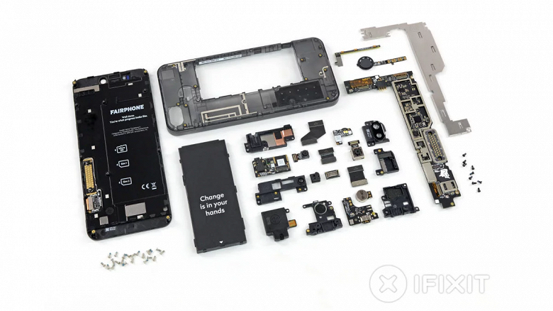 Второй раз за всю историю. Fairphone 3 получил 10/10 на iFixit 