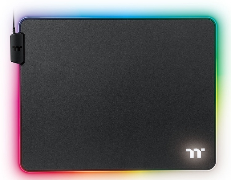 Коврики для мыши Thermaltake Level 20 RGB: подсветка и два варианта размера