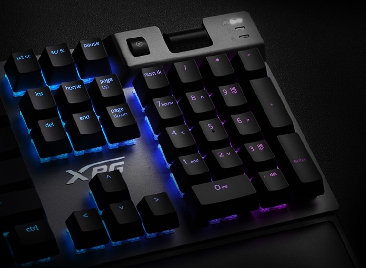 XPG Summoner: клавиатура с RGB-подсветкой и переключателями Cherry MX