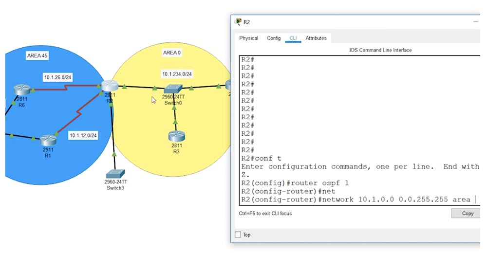 Тренинг Cisco 200-125 CCNA v3.0. День 48. Мультизонирование OSPF - 6