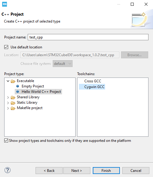 Локальный запуск юнит-тестов в STM32CubeIDE под Windows - 4