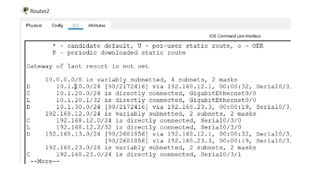 Тренинг Cisco 200-125 CCNA v3.0. День 51. Устранение неполадок EIGRP - 22