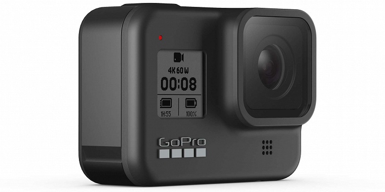 Заметно дешевле ожидаемого и со встроенным креплением. Представлена камера GoPro Hero 8