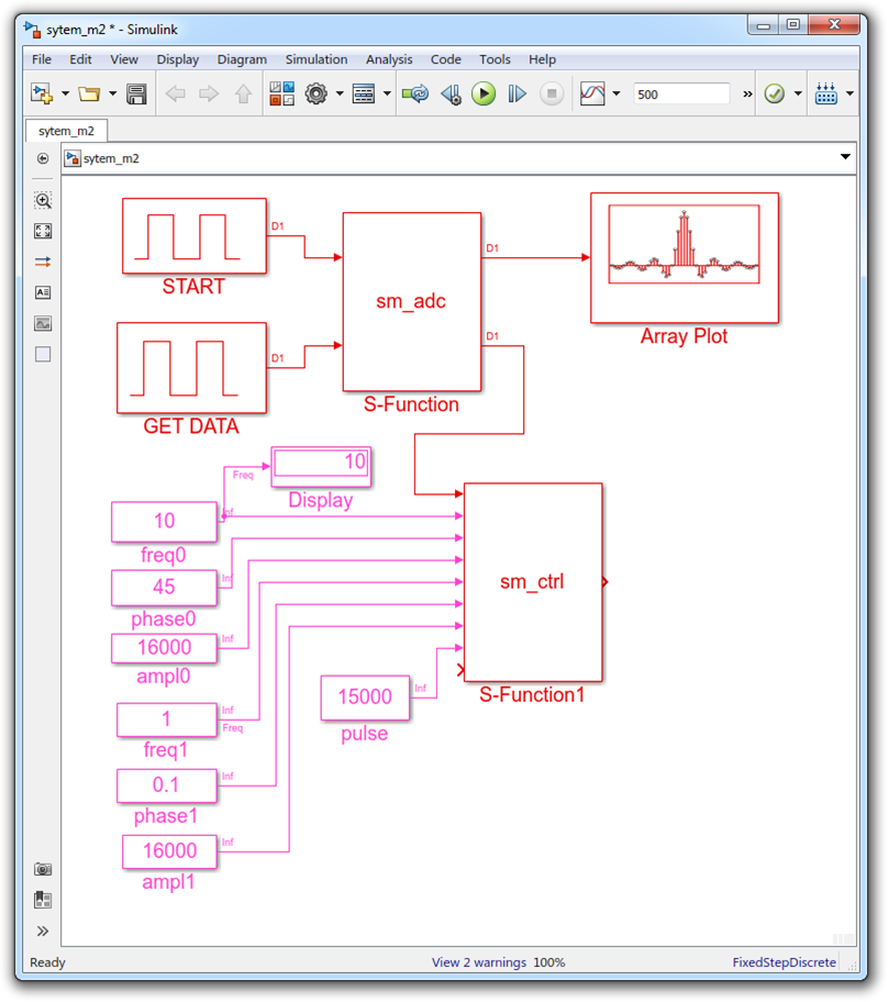 Применение MATLAB-Simulink с аппаратурой производства АО «ИнСис» - 1