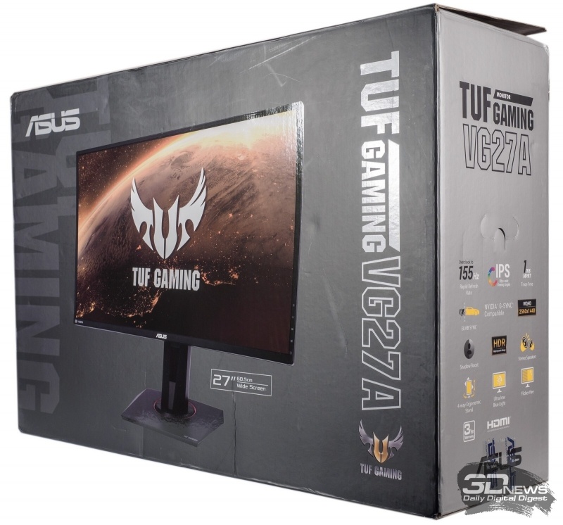 Новая статья: Обзор игрового WQHD-монитора ASUS TUF Gaming VG27AQ: избавление от кандалов