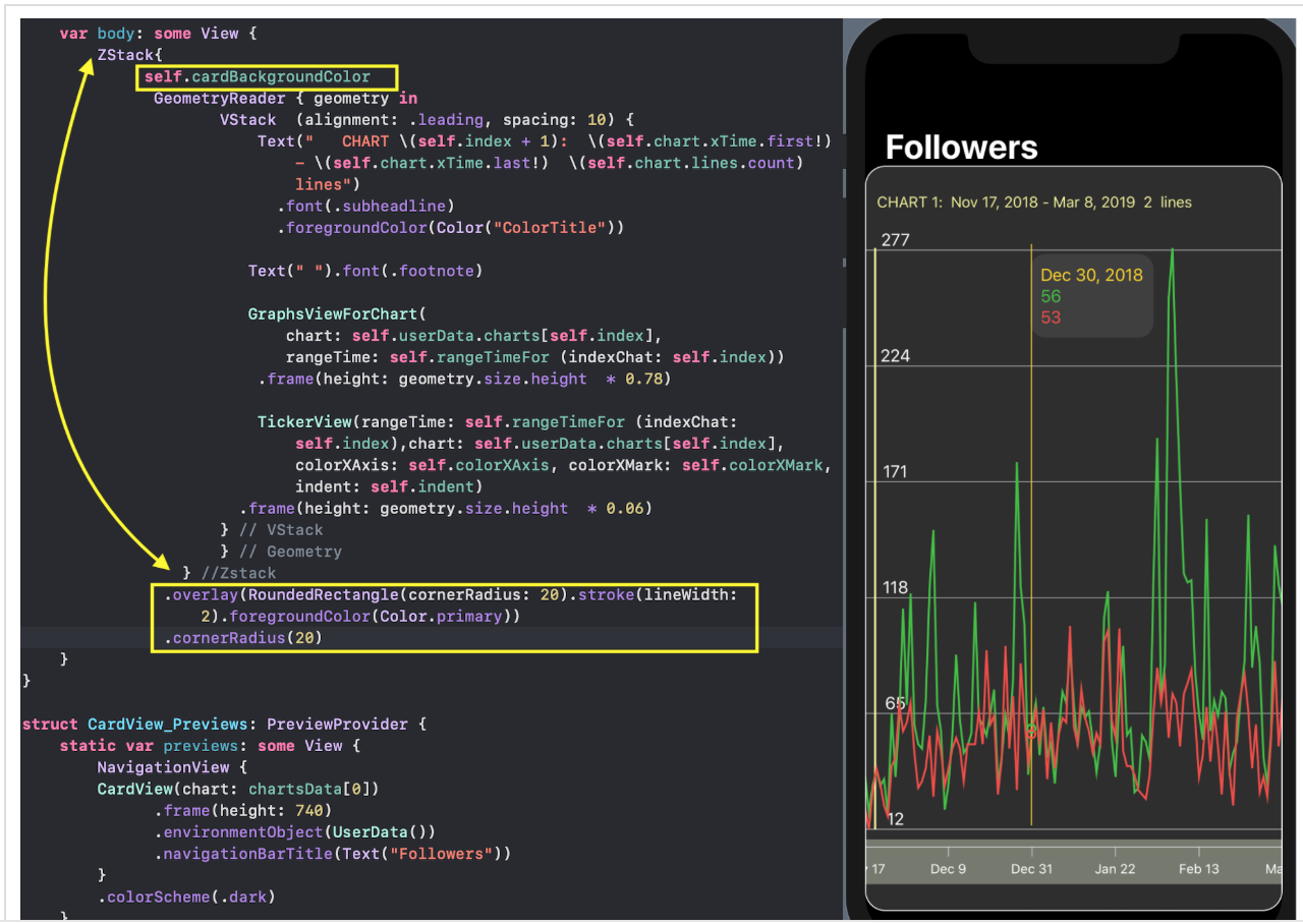 SwiftUI для прошлого конкурсного задания Telegram Charts (март 2019 года): все просто - 83