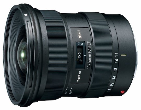 Анонсированы продажи объектива Tokina atx-i 11-16mm F2.8 CF 