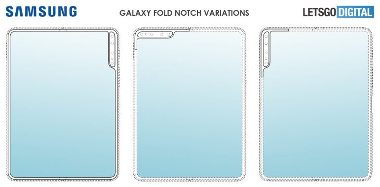 Вырез под камеры на гибком экране Samsung Galaxy Fold может сползти набок