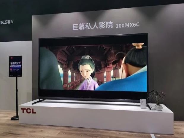 TCL представила 100-дюймовый телевизор 100X6C за $11 385. И это дешево