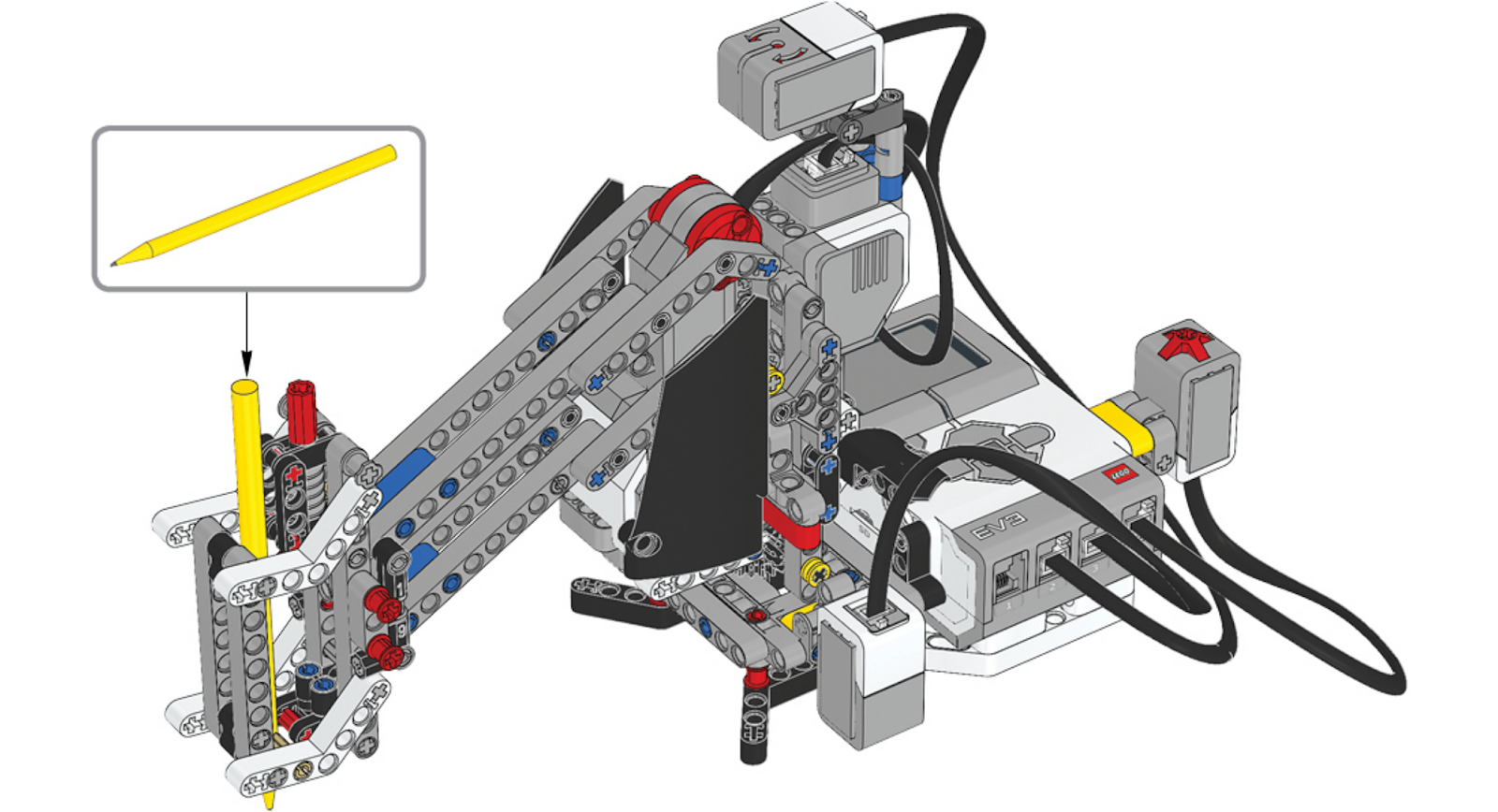 Схемы сборки ev3