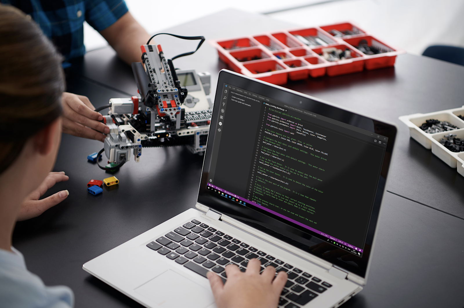 LEGO MINDSTORMS Education EV3 + MicroPython: программируем детский конструктор взрослым языком - 1