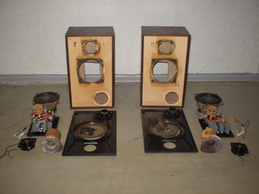 Переделка колонок Radiotehnika S-30 - 2