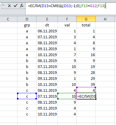 Нарастающий итог в SQL - 5