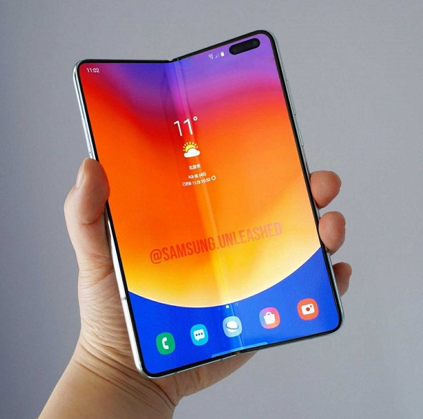 Так может выглядеть реальный Samsung Galaxy Fold 2 без жуткого выреза