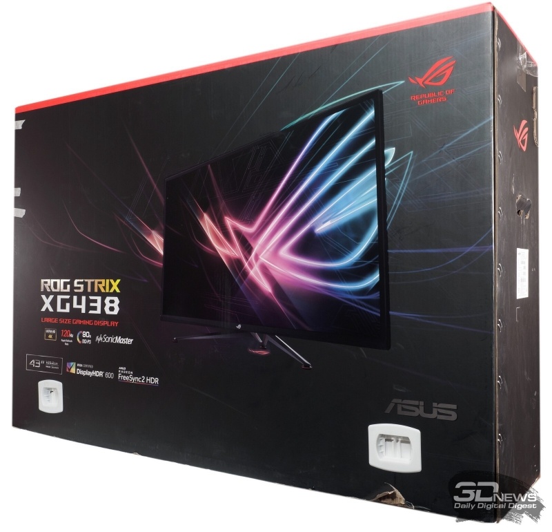 Новая статья: Обзор игрового 4K-монитора ASUS ROG Strix XG438Q: от мечты к реальности