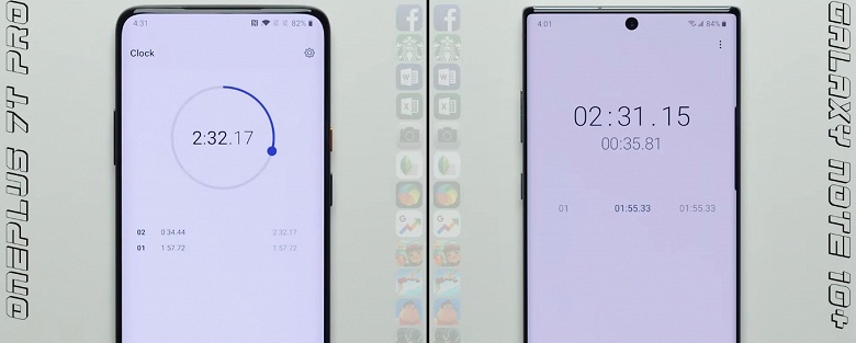 Флагман против убийцы флагманов — кто победит? OnePlus 7T Pro McLaren Edition сошёлся в битве с Samsung Galaxy Note 10+