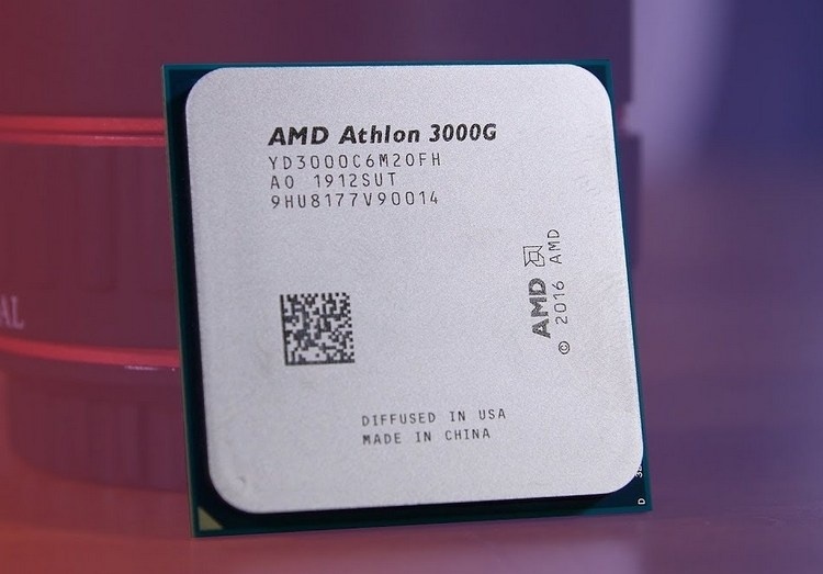 AMD Athlon 3000G всё же построен на ядрах Zen первого поколения