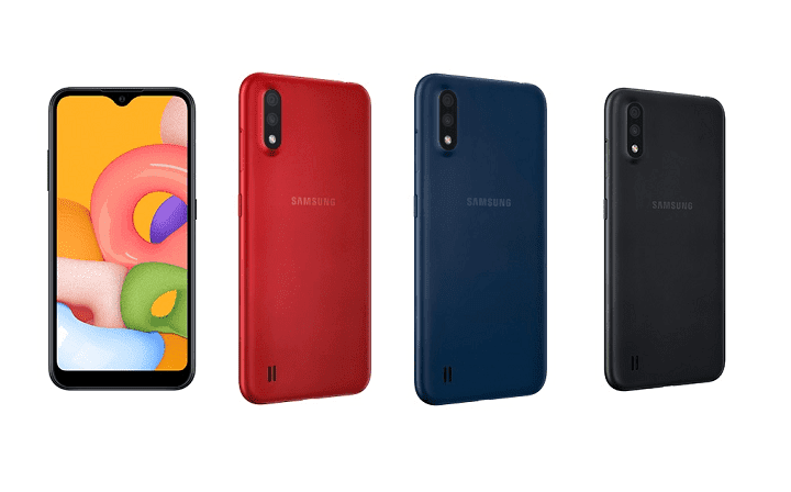 Представлен недорогой смартфон Samsung Galaxy A01