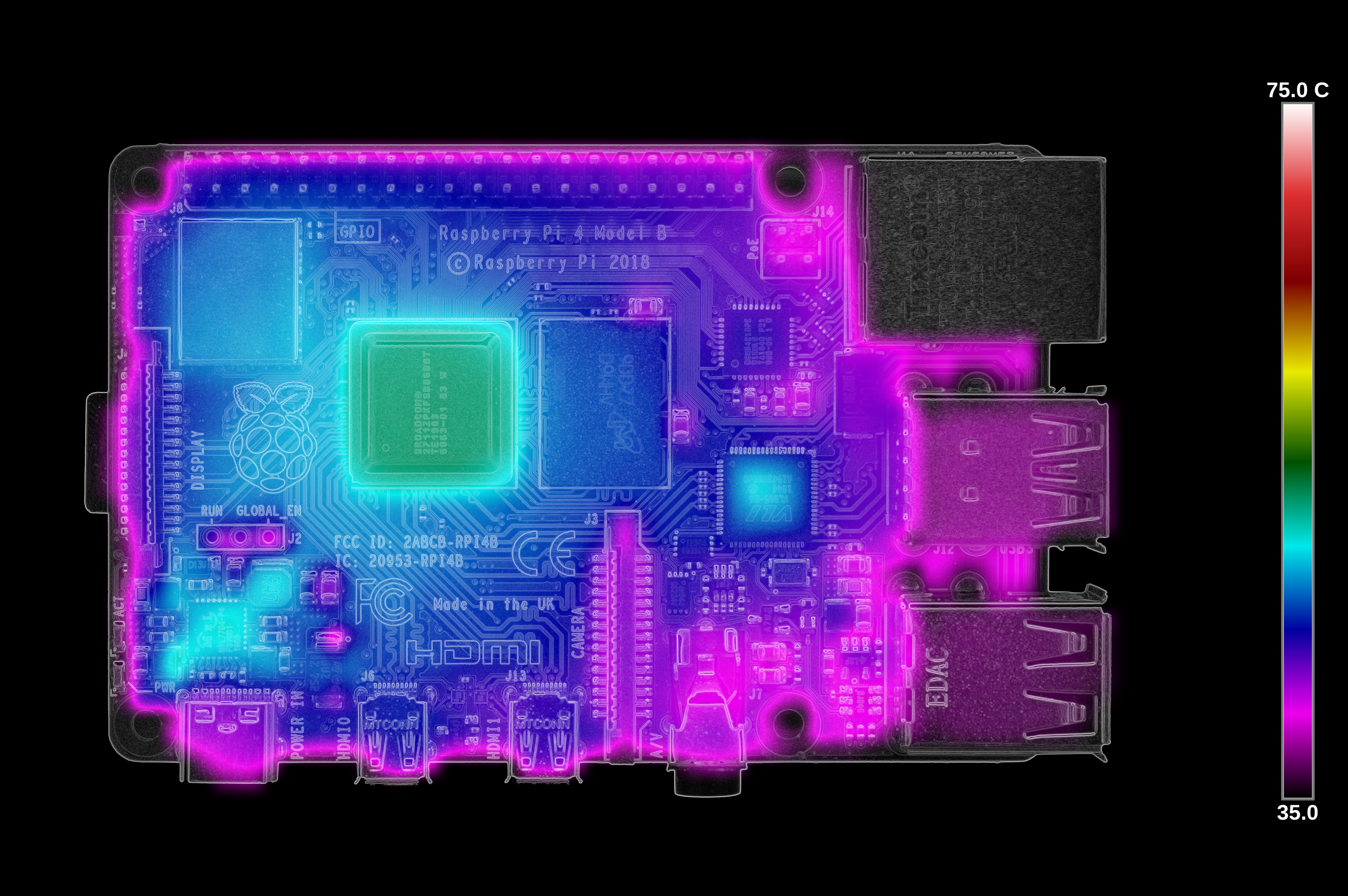 Тестирование Raspberry Pi 4 на нагрев - 9