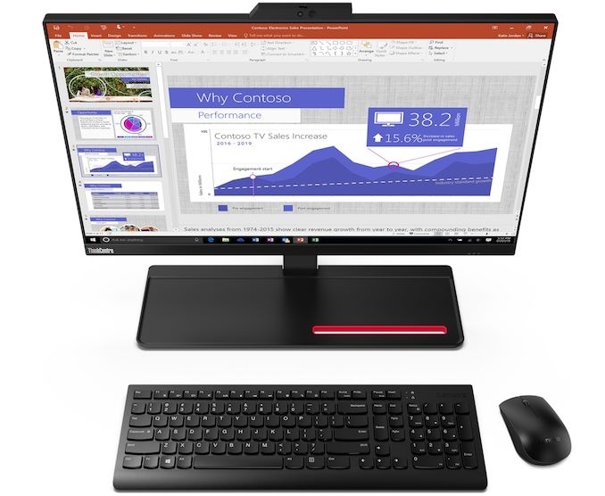 CES 2020: моноблок Lenovo ThinkCentre M90a AIO корпоративного назначения