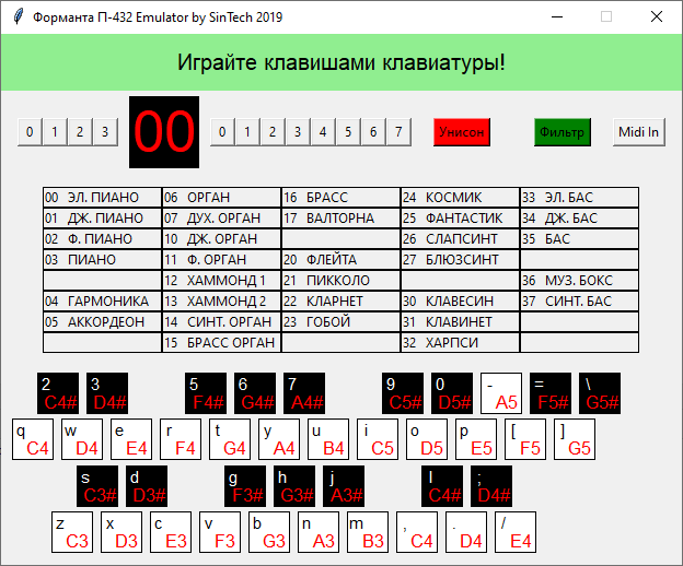 Внутренний мир Форманты П432 - 25