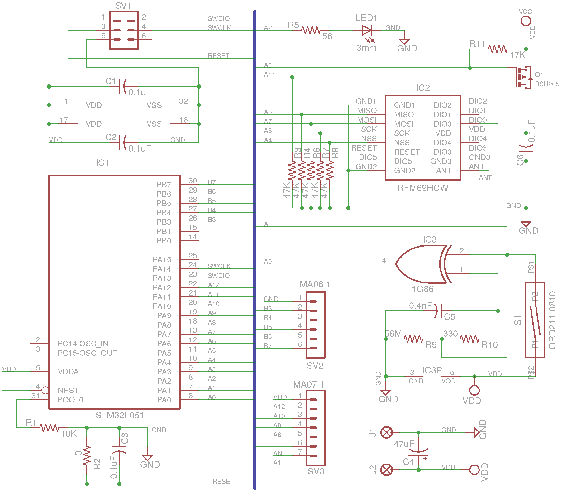 Stm32 схема подключения